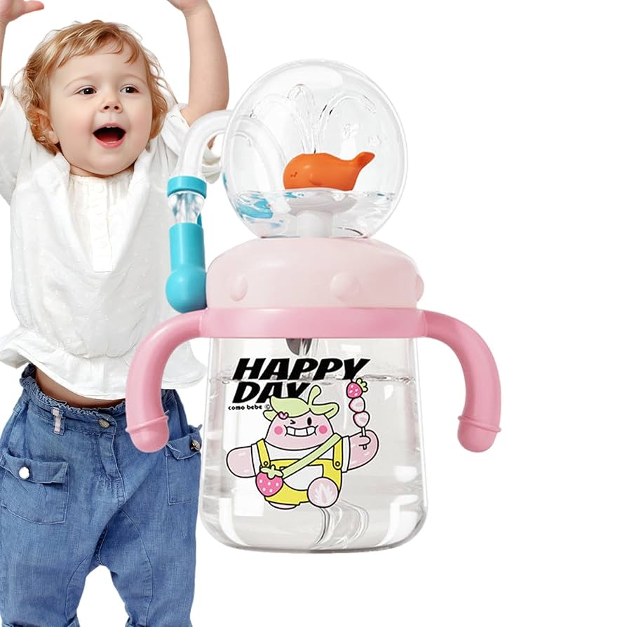 Amazon.co.jp: Sippy Cup, Baby Cup - Water Bottle | 300ml